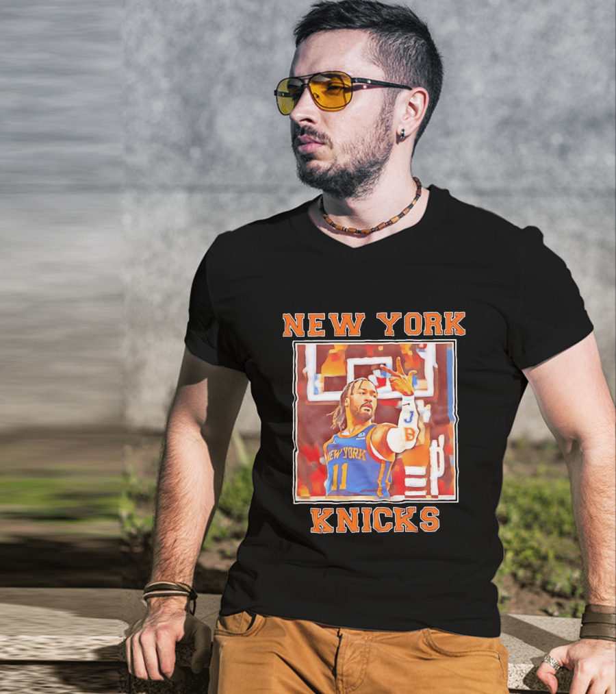 New York Knicks Jalen Brunson 11 JB Player Highlight T-Shirt