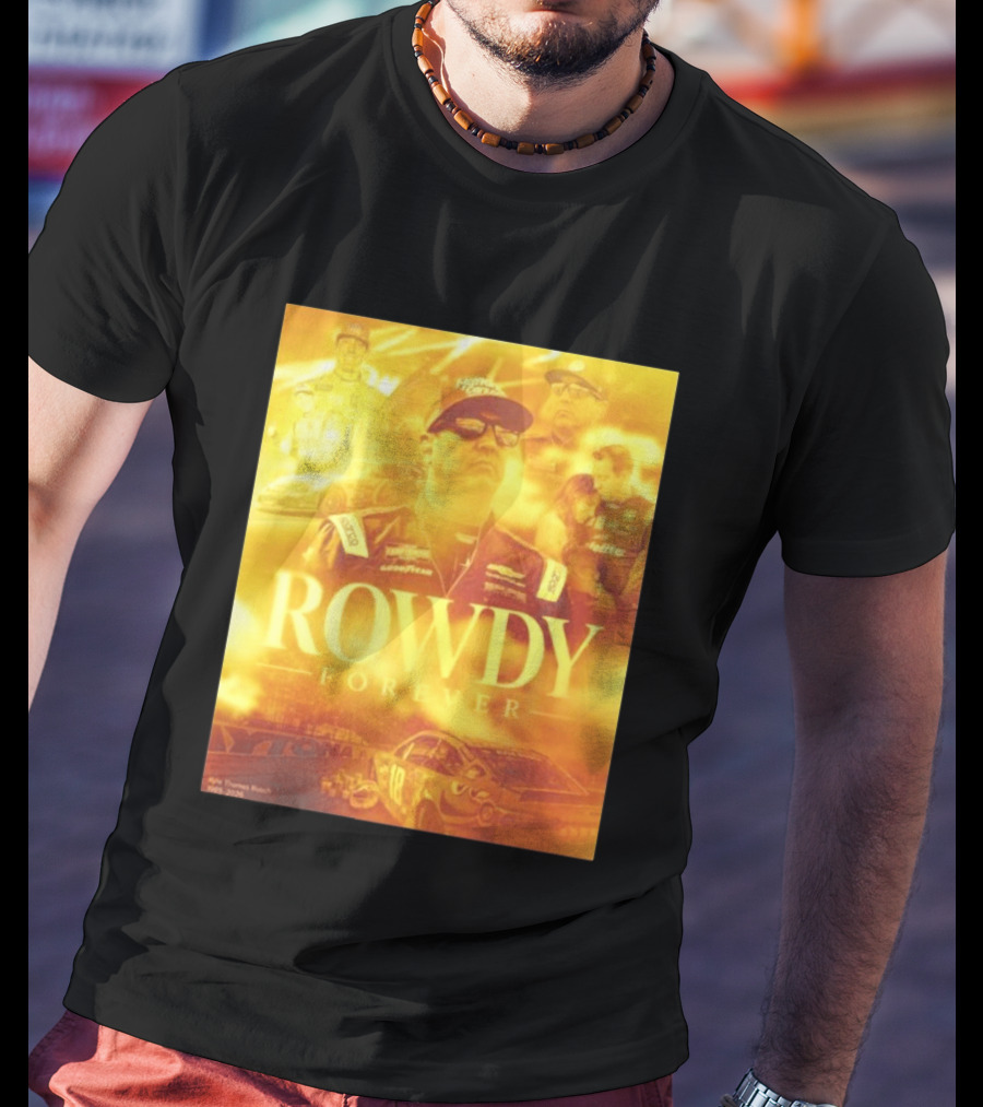 Kyle Busch Rowdy Forever Racing Daytona NASCAR 1985 2026 T-Shirt