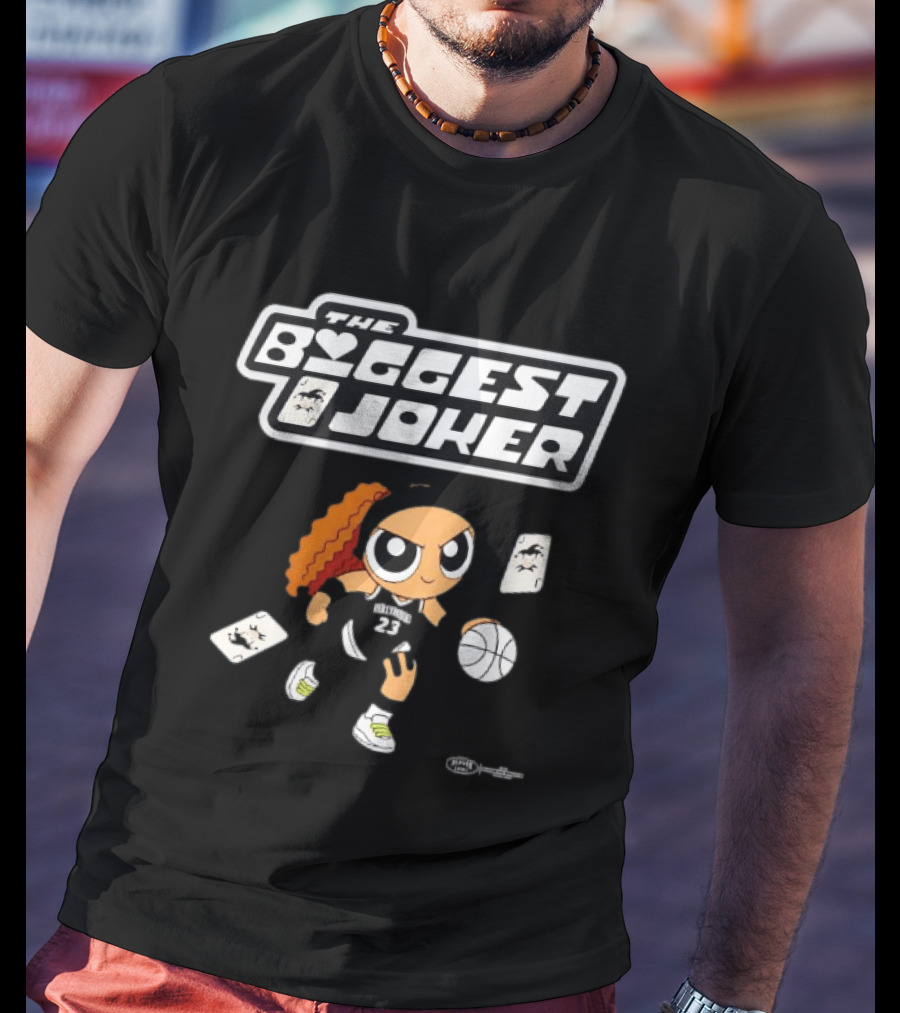 LeBron James Hollywood The Biggest Joker Basketball 23 Playful Card T-Shirt