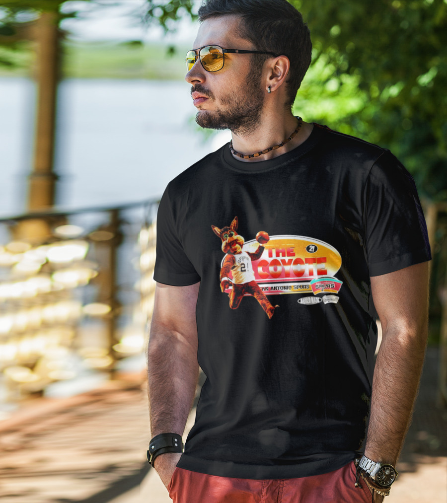 The Coyote 21 San Antonio Spurs Fans Karmanac T-Shirt
