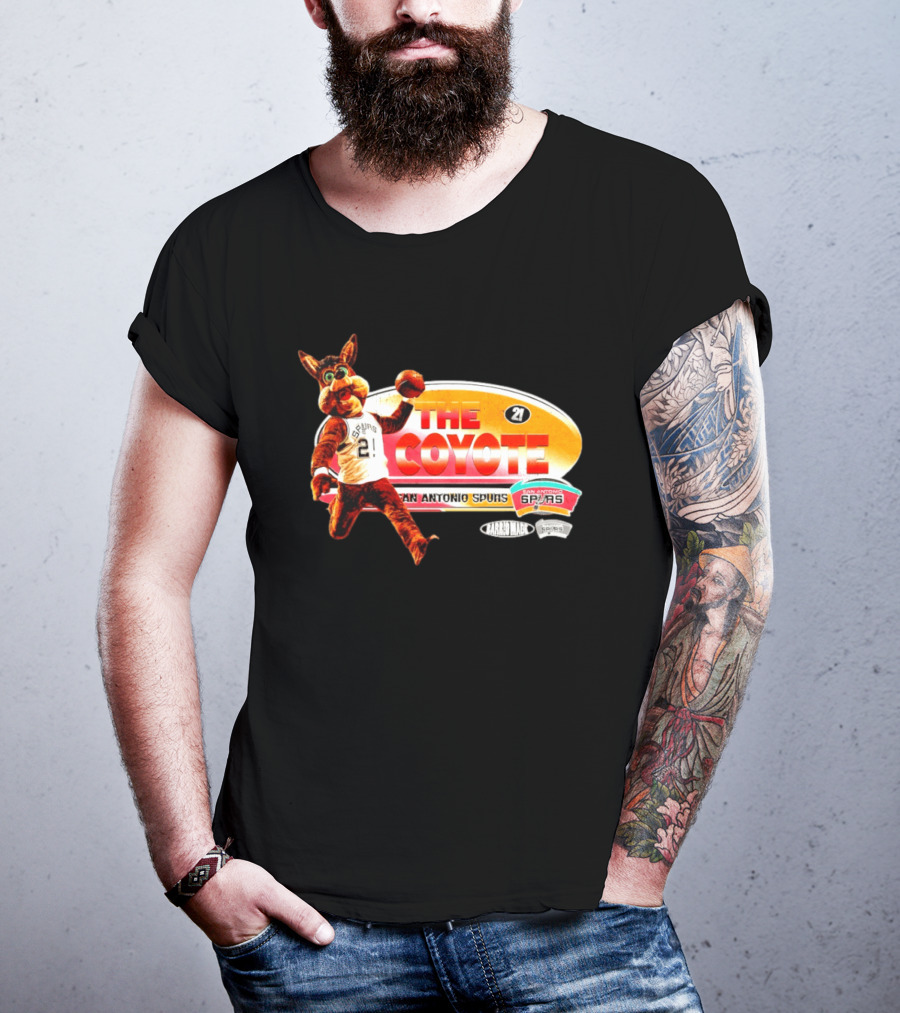 The Coyote 21 San Antonio Spurs Fans Karmanac T-Shirt