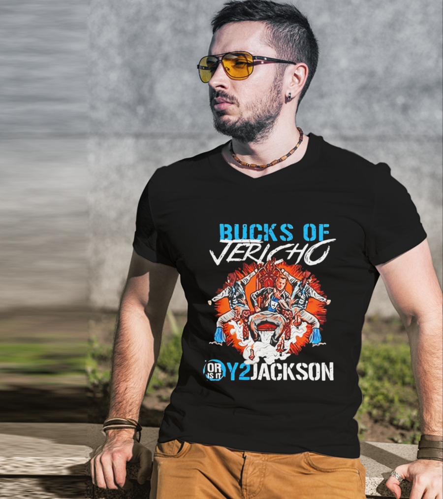 Bucks Of Jericho Y2Jackson Dynamic Wrestling Trio T-Shirt