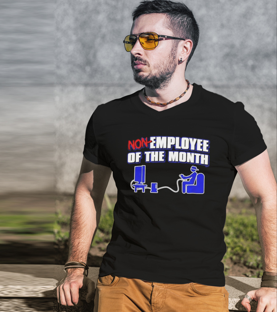 Non Employee Of The Month Gaming Console Player T-Shirt
