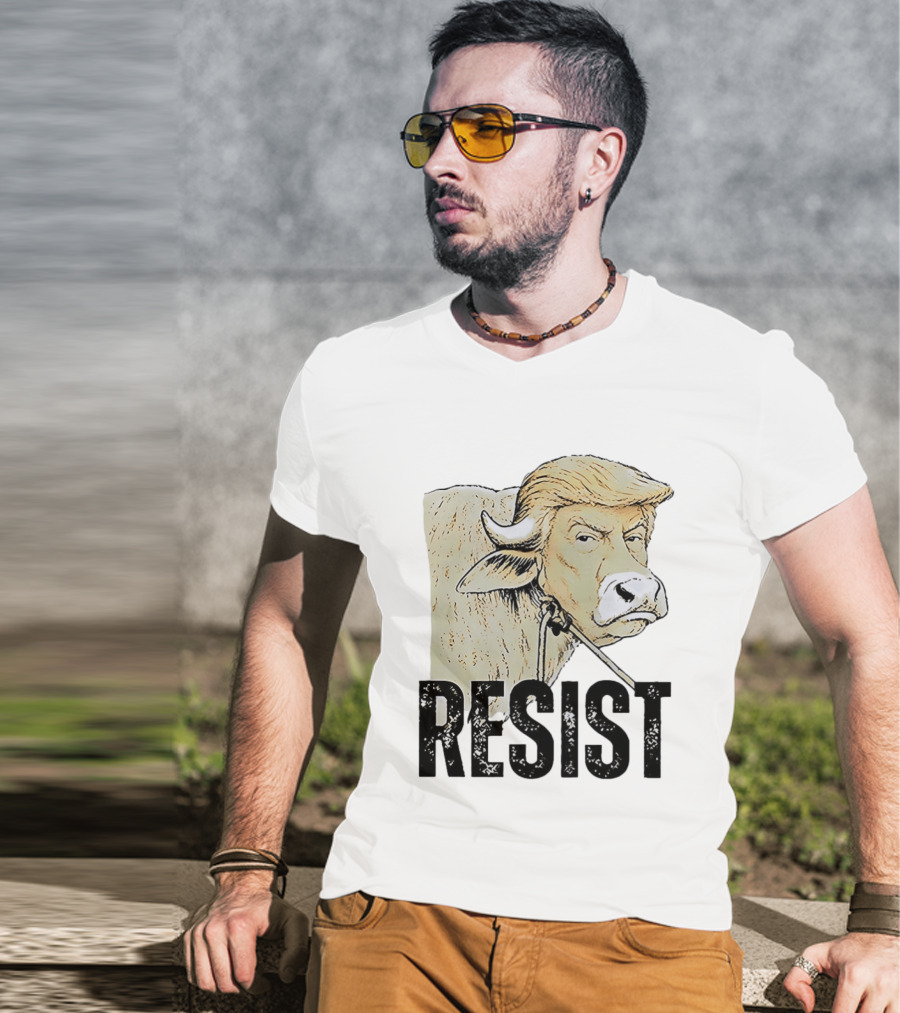 America Buffalo Resist Trump Political Satire T-Shirt