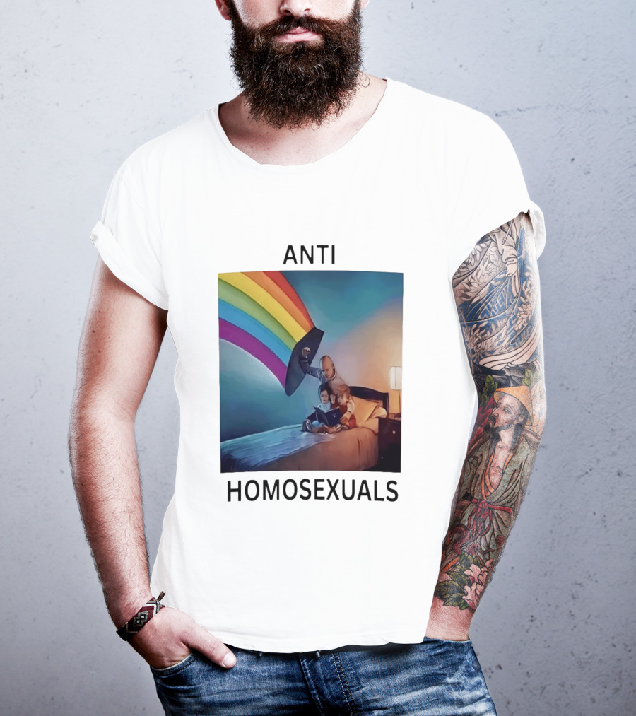 Anti Homosexuals Pride Rainbow T-Shirt