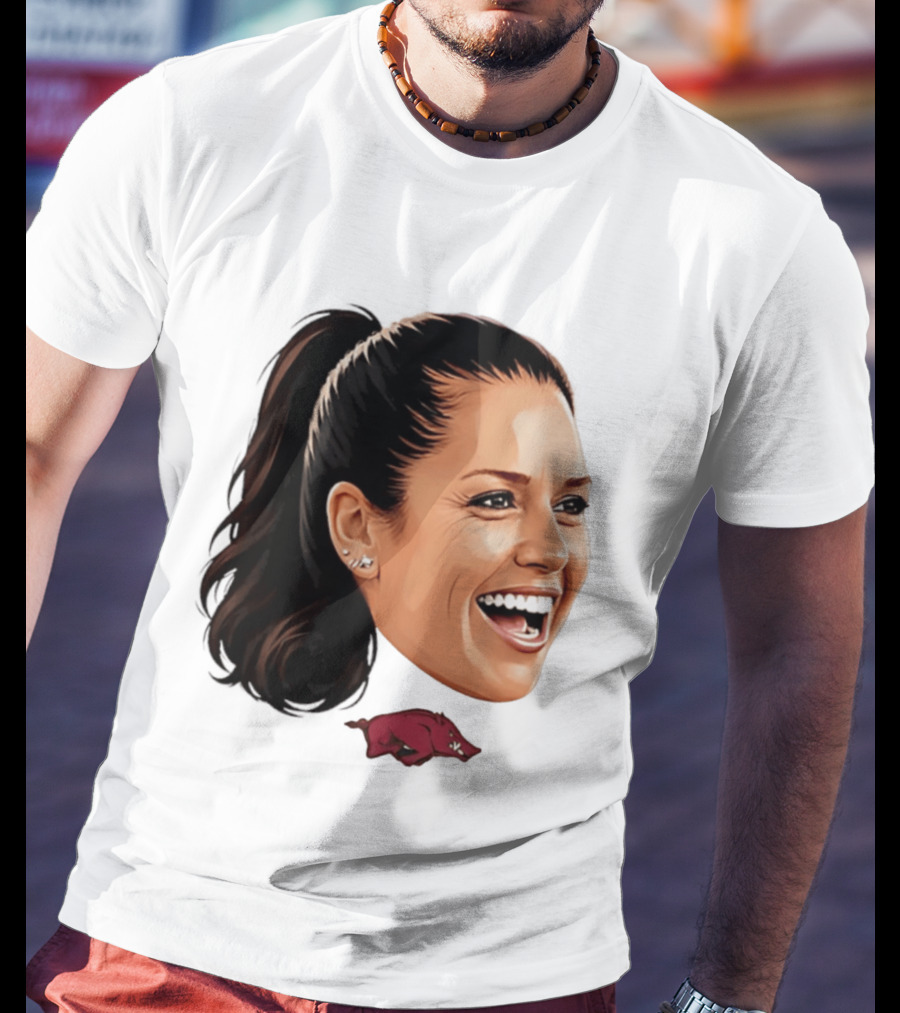 Arkansas Razorbacks Kailey Wyckoff Caricature Sports Team Fan Spirit T-Shirt