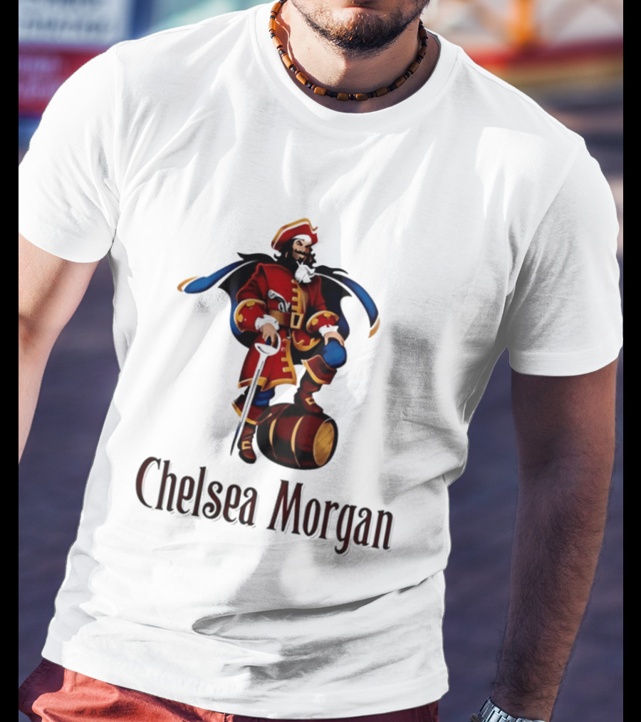 Chelsea Morgan Pirate Captain Red Coat T-Shirt