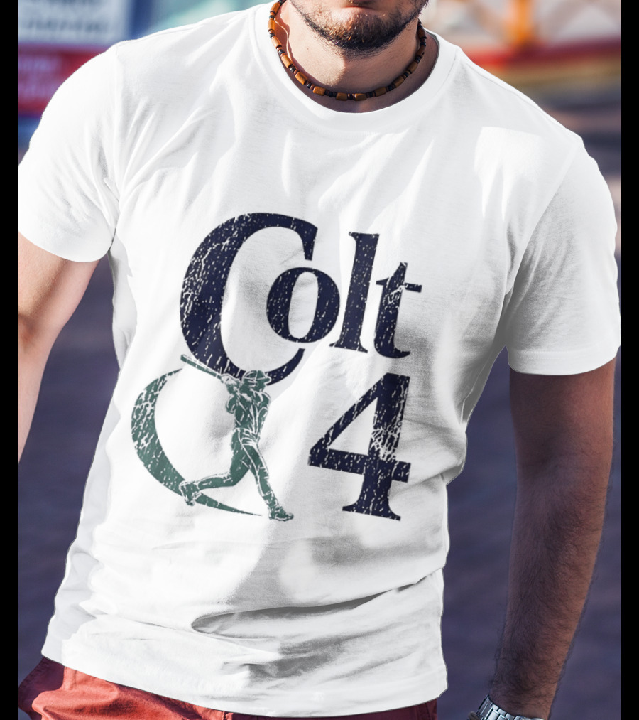 Colt 4 Colt Emerson Seattle Mariners MLB Players Association Baseball T-Shirt