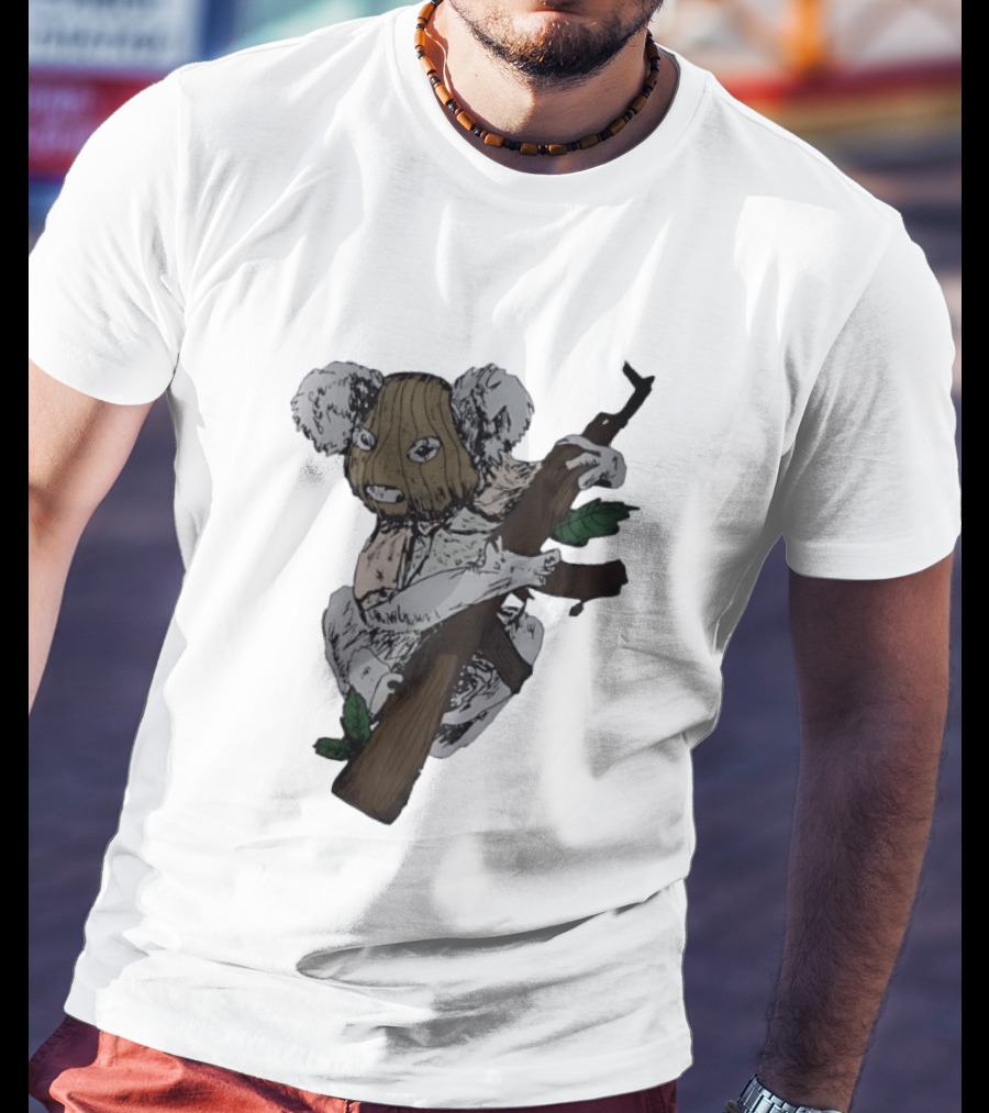Flyquest Koala Ski Mask AK47 T-Shirt