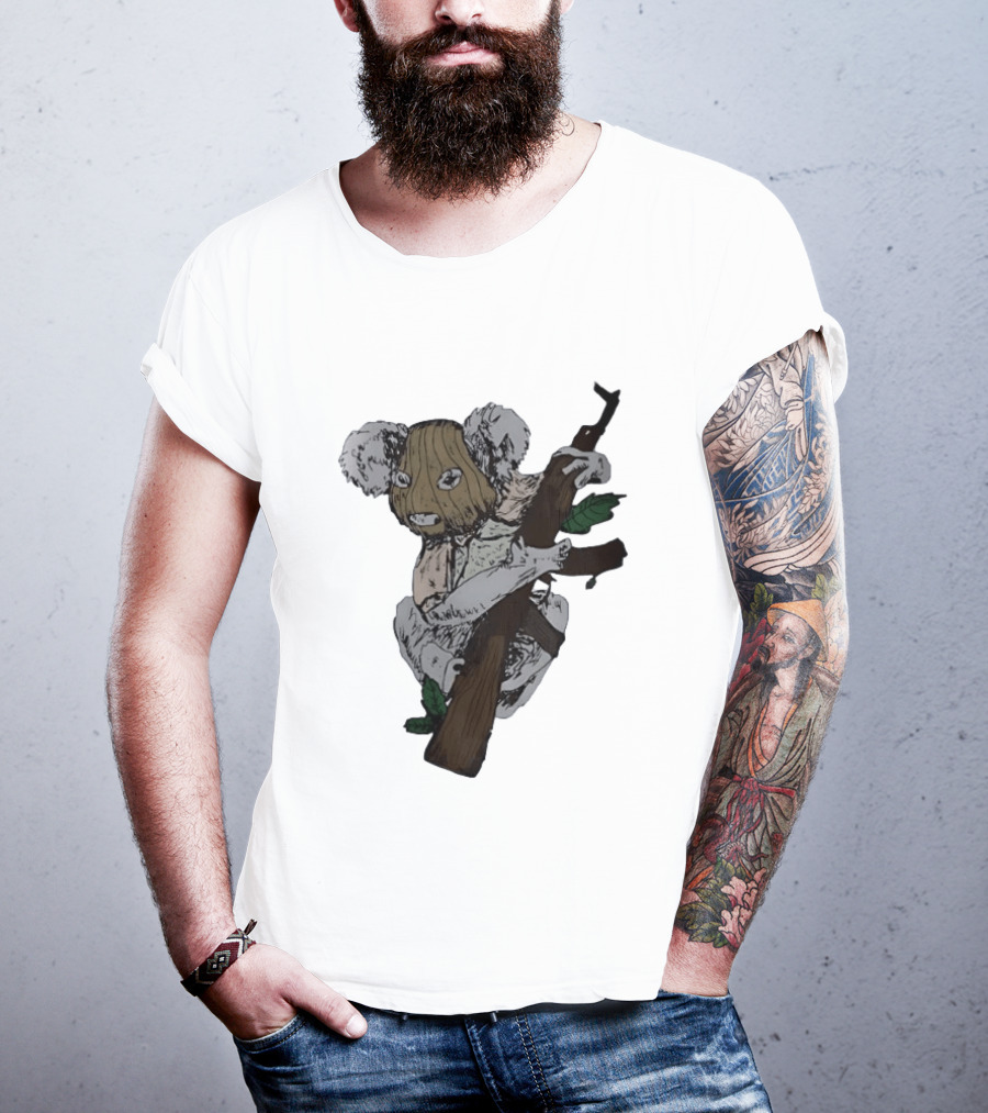 Flyquest Koala Ski Mask AK47 T-Shirt