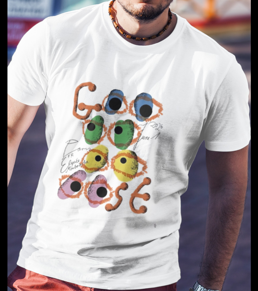Goose Paris FR June 1 2026 Colorful Eyes T-Shirt