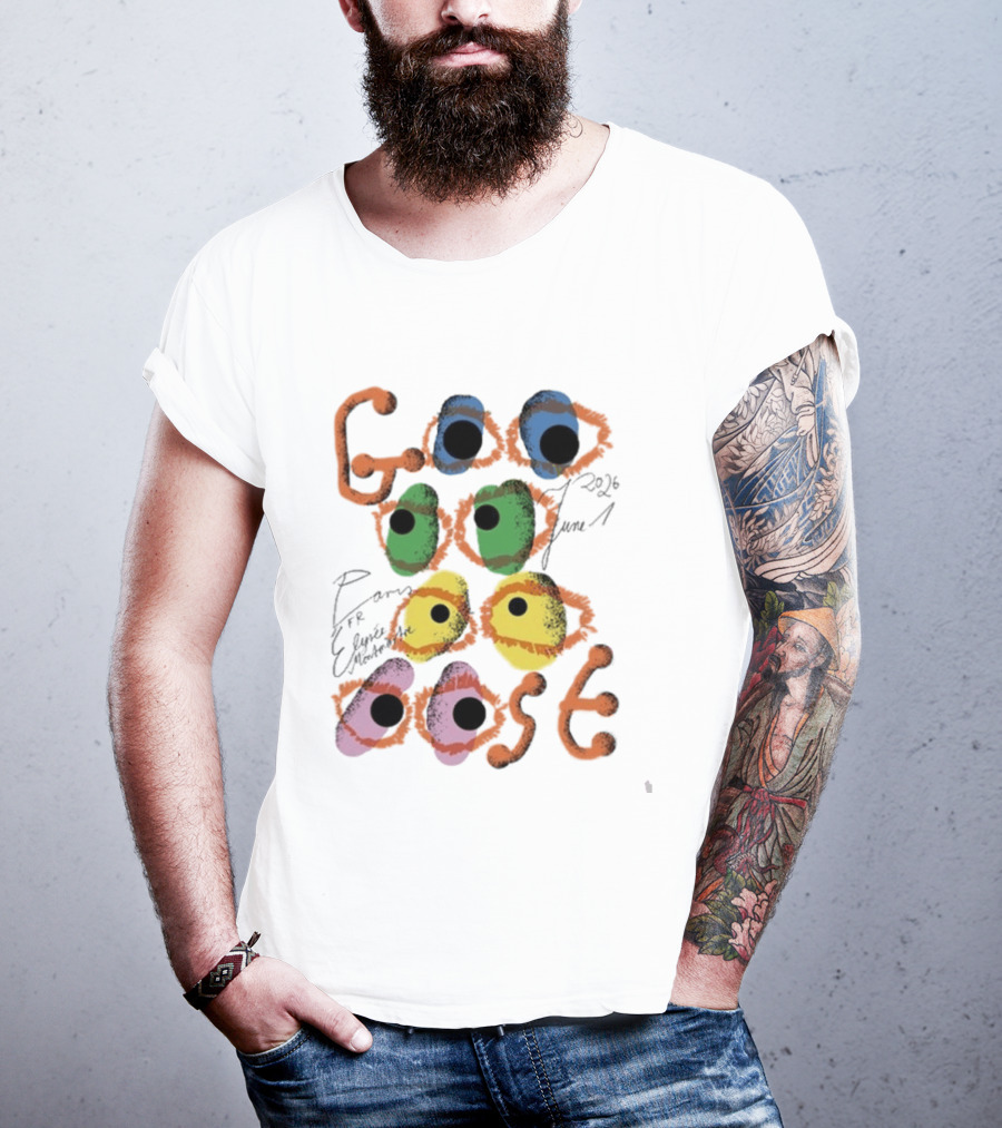 Goose Paris FR June 1 2026 Colorful Eyes T-Shirt
