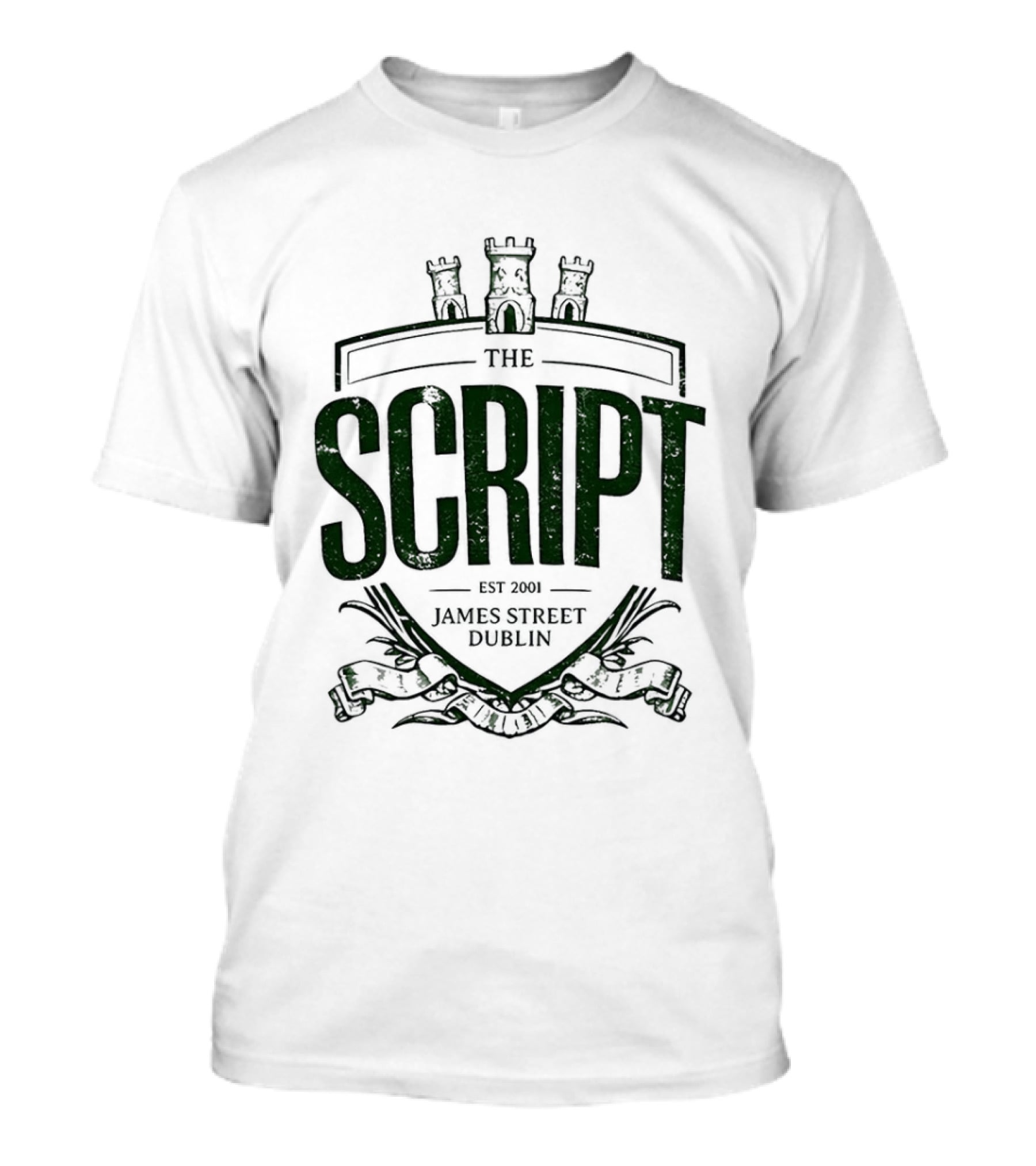 The Script James Street Dublin 2026 Tour Crest T-Shirt