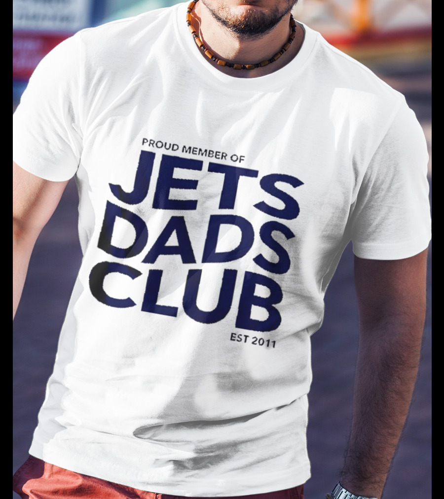 Winnipeg Jets Proud Member Of Jets Dads Club Est 2011 T-Shirt