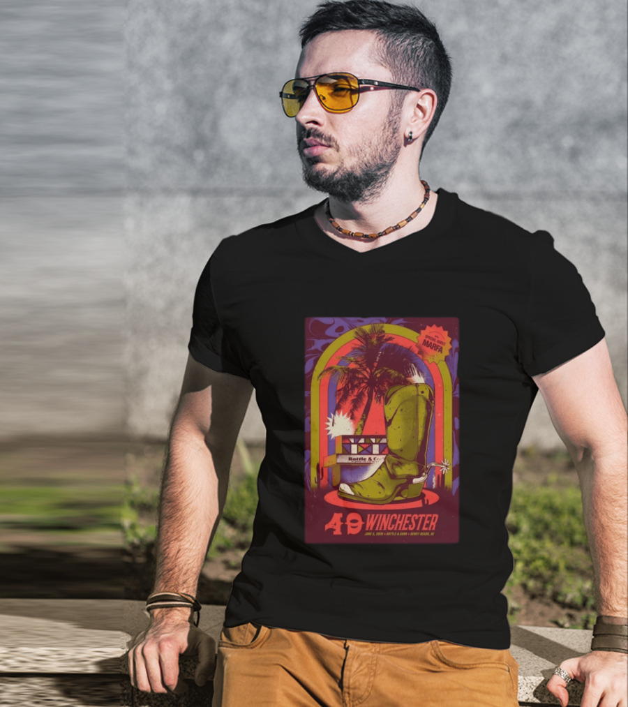 49 Winchester June 5 2026 Bottle & Cork Dewey Beach DE Special Guest Marfa T-Shirt