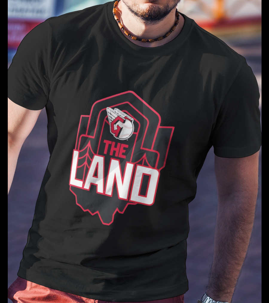 Cleveland Guardians The Land Baseball Winged G T-Shirt