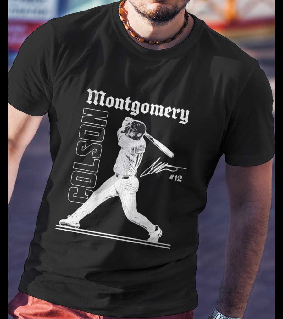 Montgomery Colson Baseball Chicago White Sox #12 T-Shirt