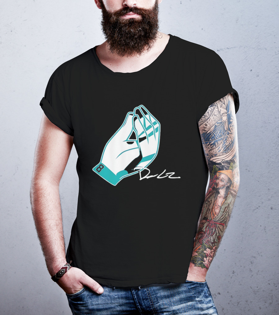 Dominic Canzone Seattle Mariners Che Vuoi Hand Gesture 8 Signature T-Shirt