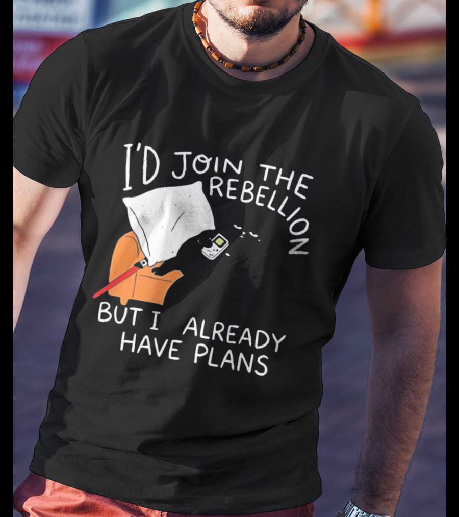 Lazy Cat Gaming Couch Rebellion Plans Funny Humor T-Shirt