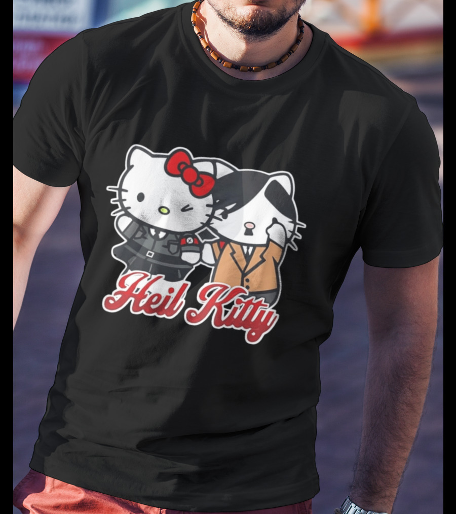 Heil Kitty Hitler Hello Kitty T-Shirt