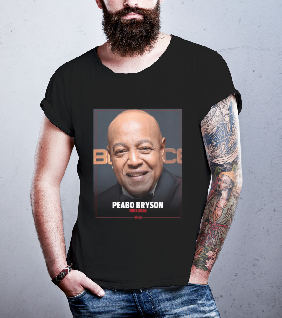 Peabo Bryson 1951 2026 TMZ T-Shirt
