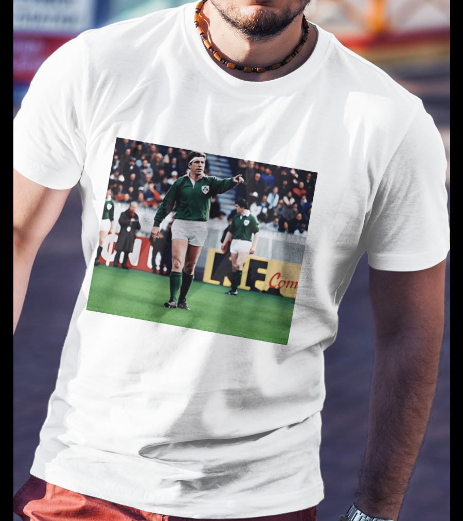 Irish Rugby Mourns Fergus Slattery Former Ireland Captain And Lions Flanker T-Shirt