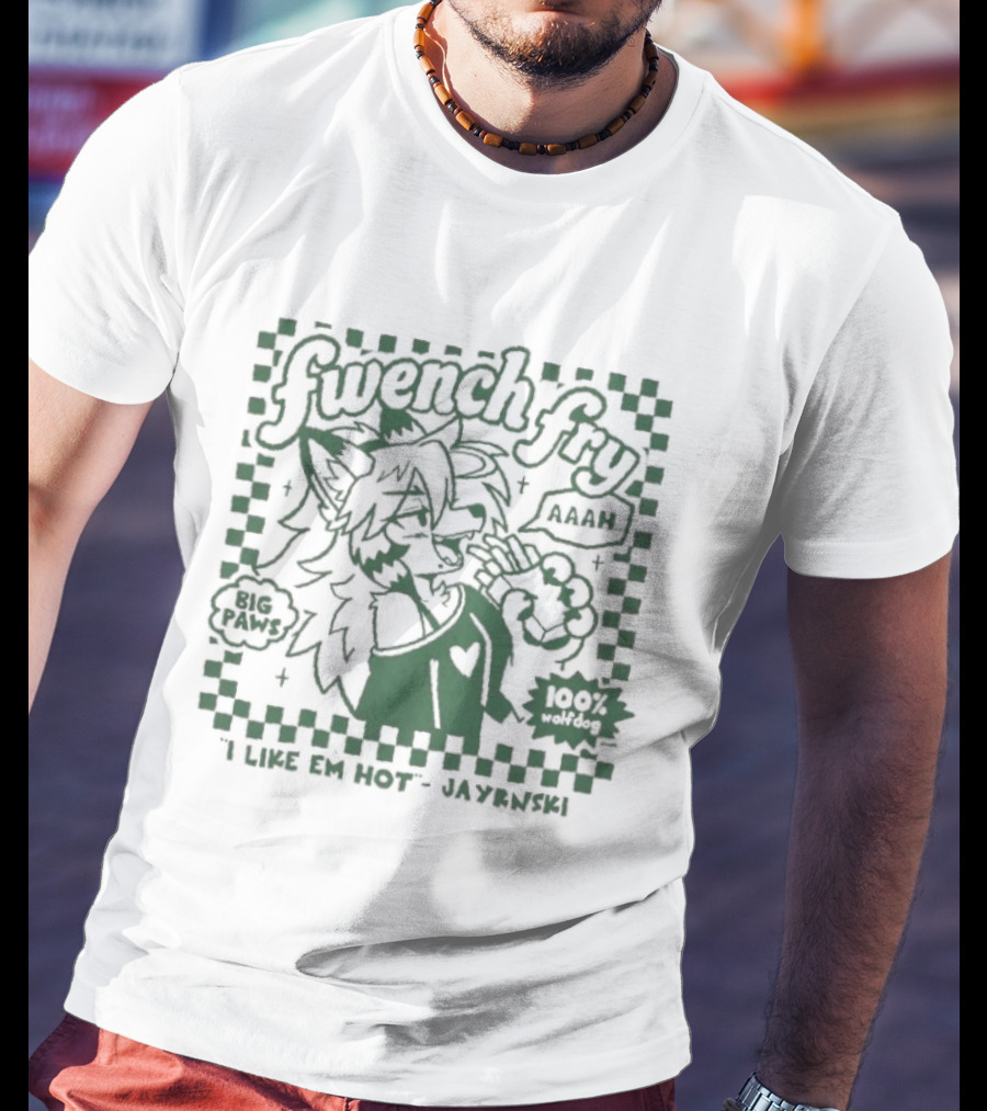 Fwench Fry I Like Em Hot Jayrnsk Spicy Cat 1997 T-Shirt