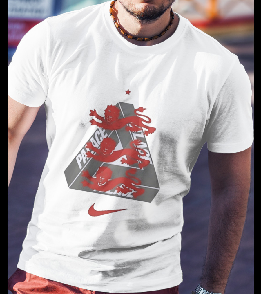 Palace X England 2026 World Cup Nike Collaboration Three Lions T-Shirt