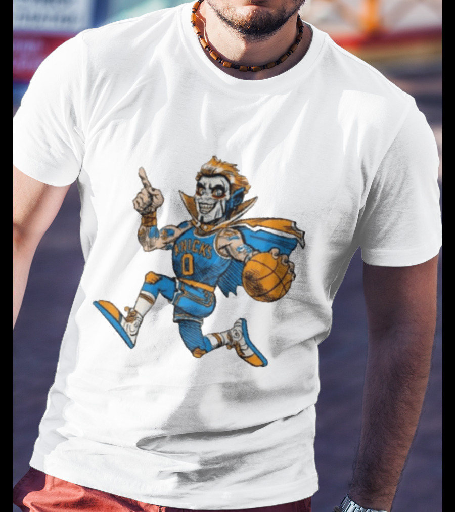 New York Knicks Danhausen Basketball Player T-Shirt