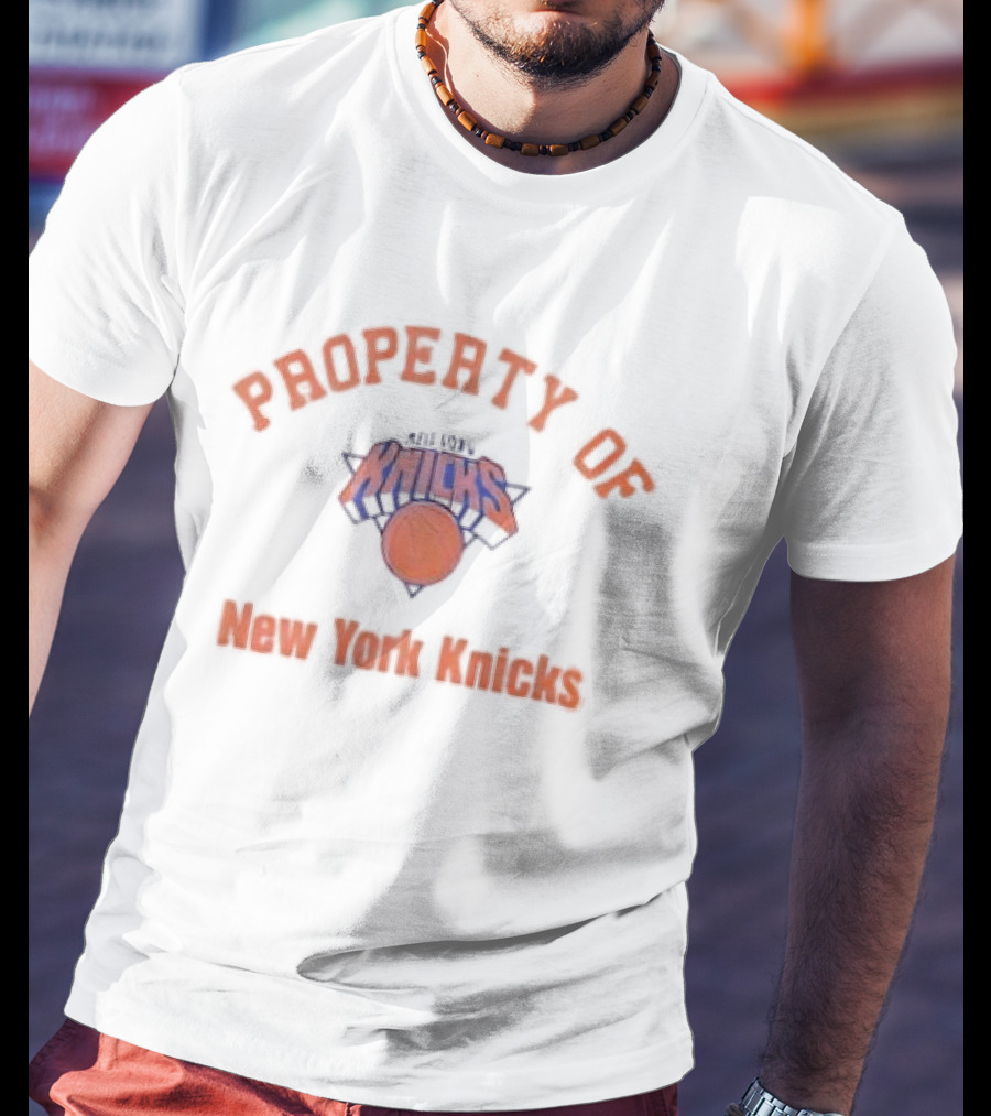 Property Of New York Knicks NBA Team Knicks Basketball T-Shirt