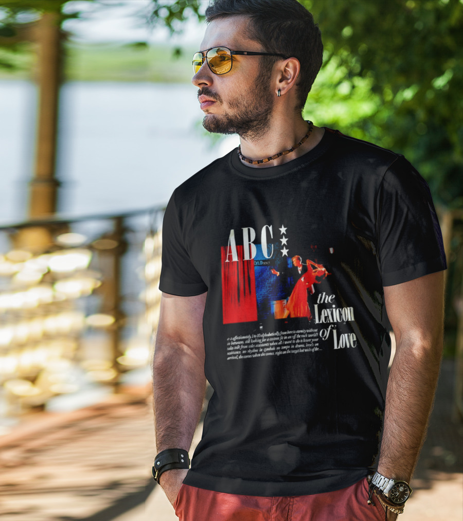 ABC The Lexicon Of Love A Z Affectionately Alphabetically T-Shirt
