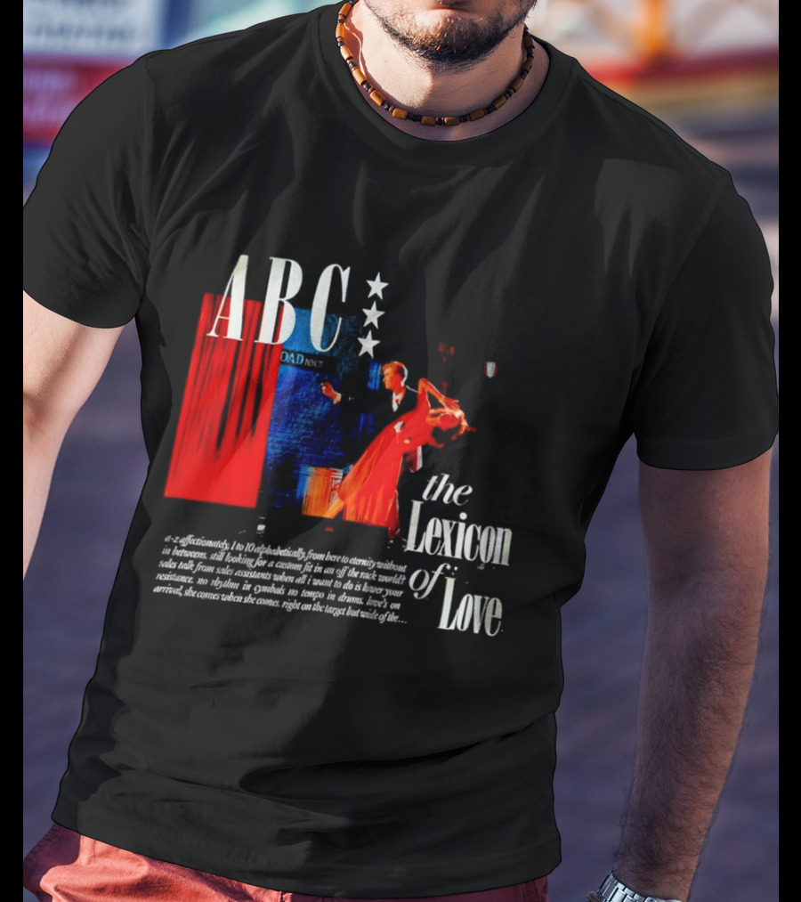 ABC The Lexicon Of Love A Z Affectionately Alphabetically T-Shirt