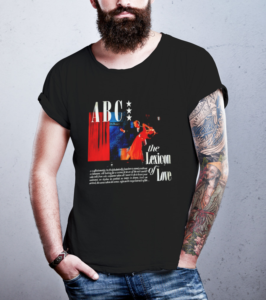 ABC The Lexicon Of Love A Z Affectionately Alphabetically T-Shirt