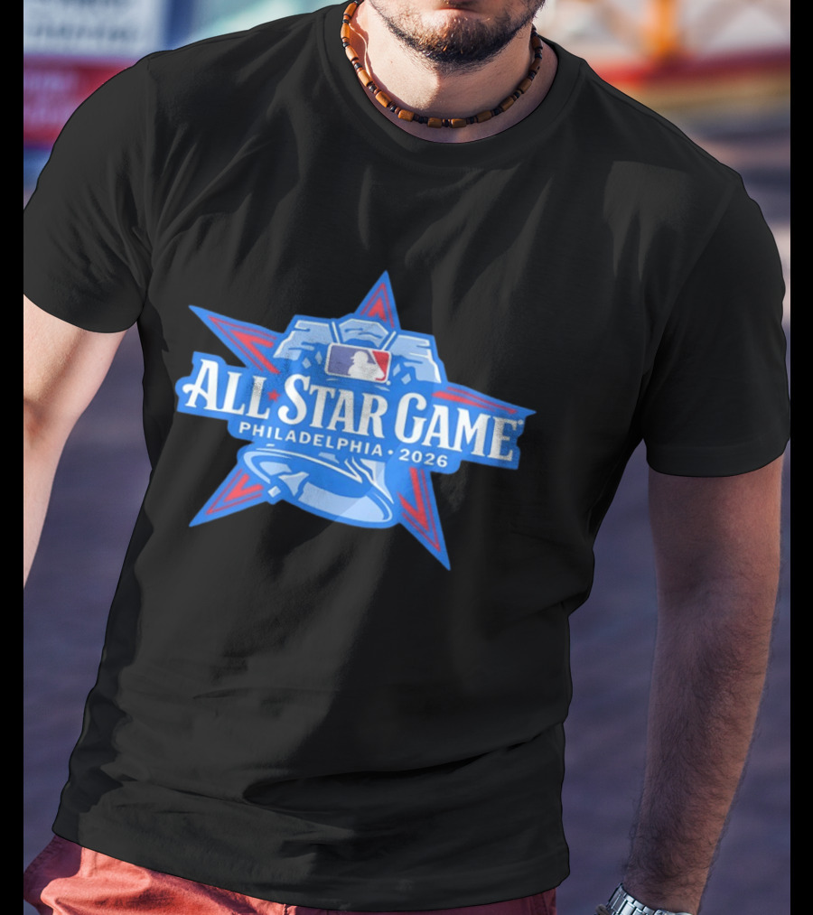 All Star Game Philadelphia 2026 MLB Liberty Bell Baseball T-Shirt