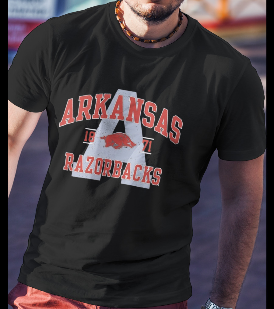 Arkansas Razorbacks 1871 University Of Arkansas Team Spirit Sportswear T-Shirt