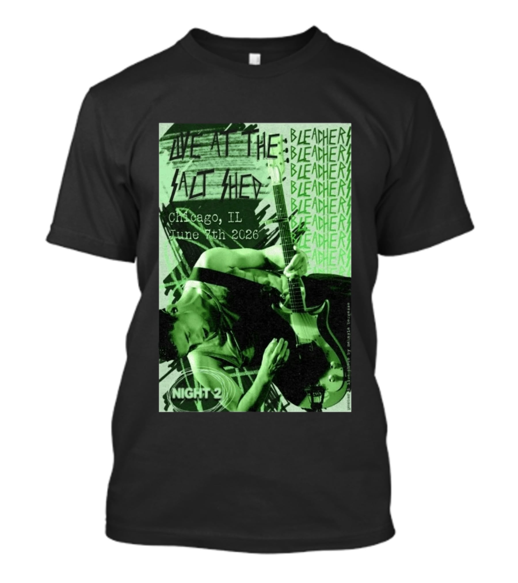 Bleachers Live At The Salt Shed Chicago June 7th 2026 Night 2 T-Shirt