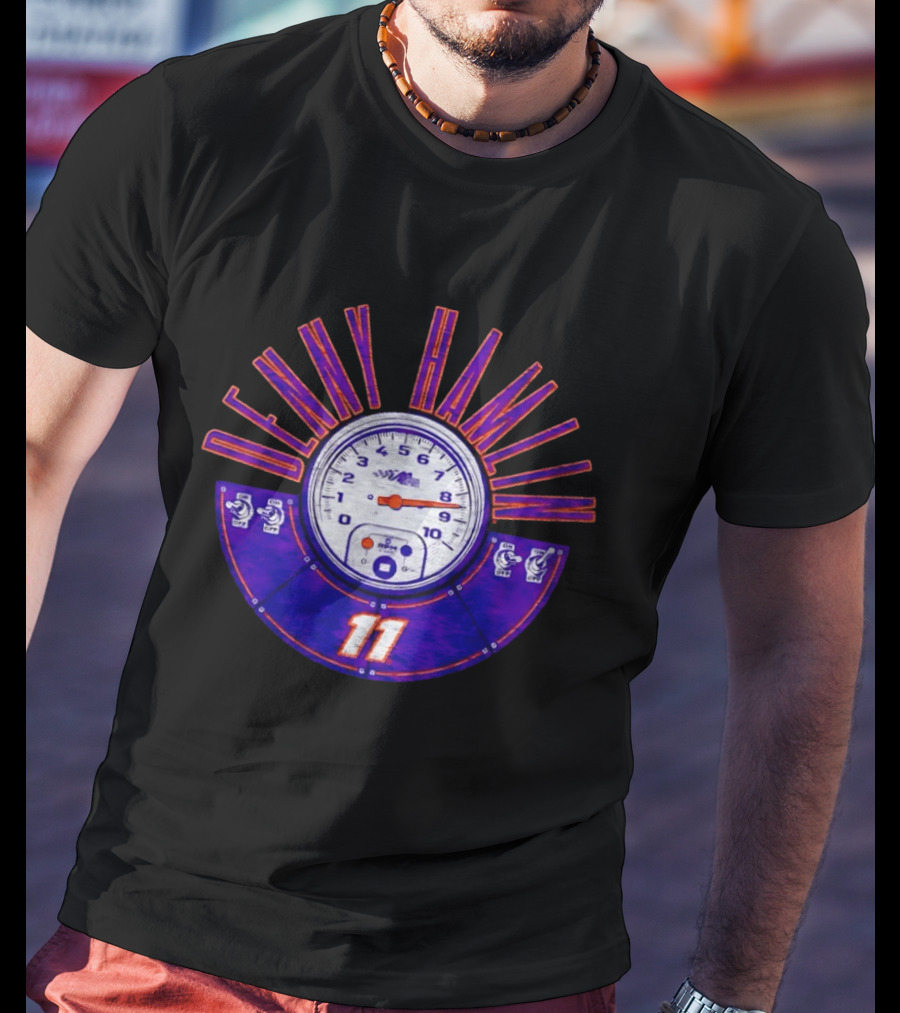 Denny Hamlin 11 Tachometer Joe Gibbs Racing Nascar Cup Series T-Shirt