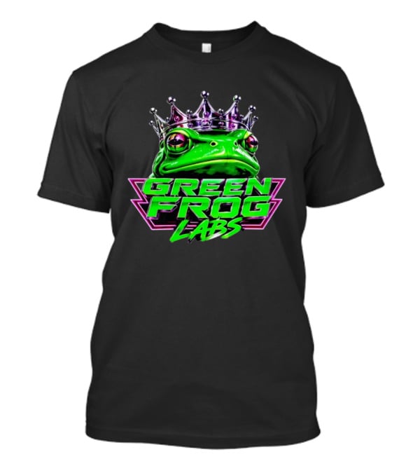 Green Frog Labs Crown Frog Royalty T-Shirt