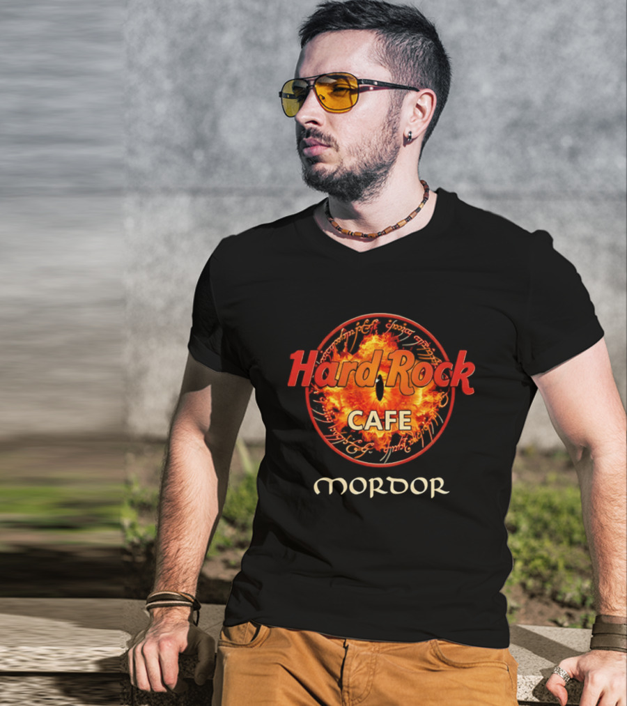 Hard Rock Cafe Mordor Eye Of Sauron The Lord Of The Rings T-Shirt