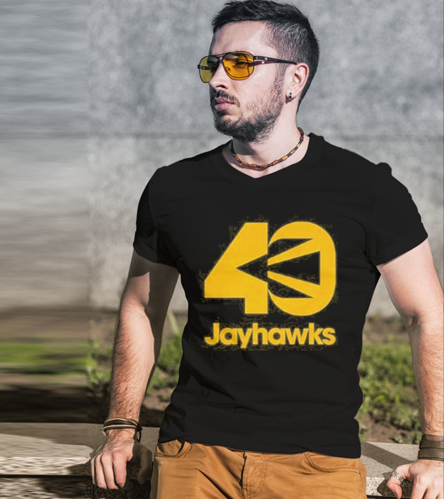 Jayhawks 40th Anniversary Celebration T-Shirt