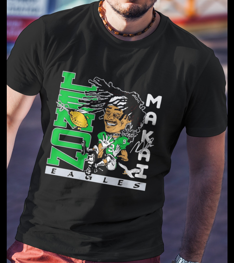 Lemon Zone Makai Eagles Jalen Hurts Philadelphia T-Shirt