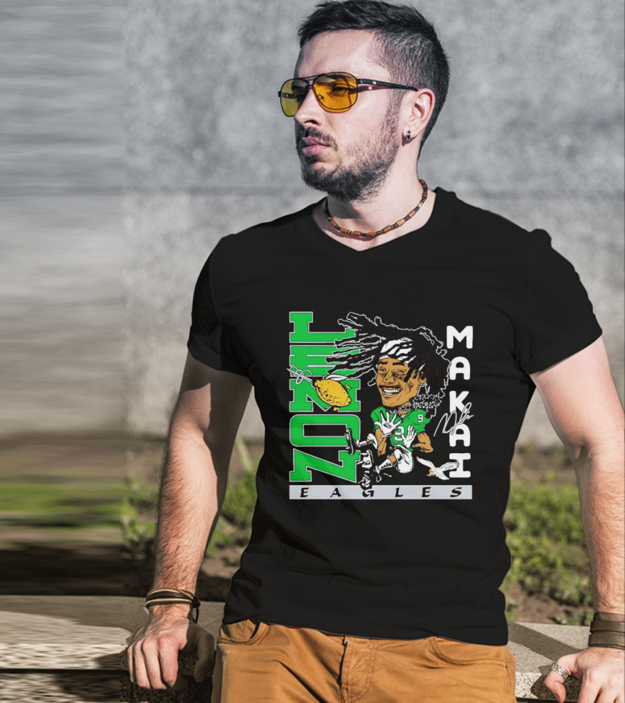 Lemon Zone Makai Eagles Jalen Hurts Philadelphia T-Shirt