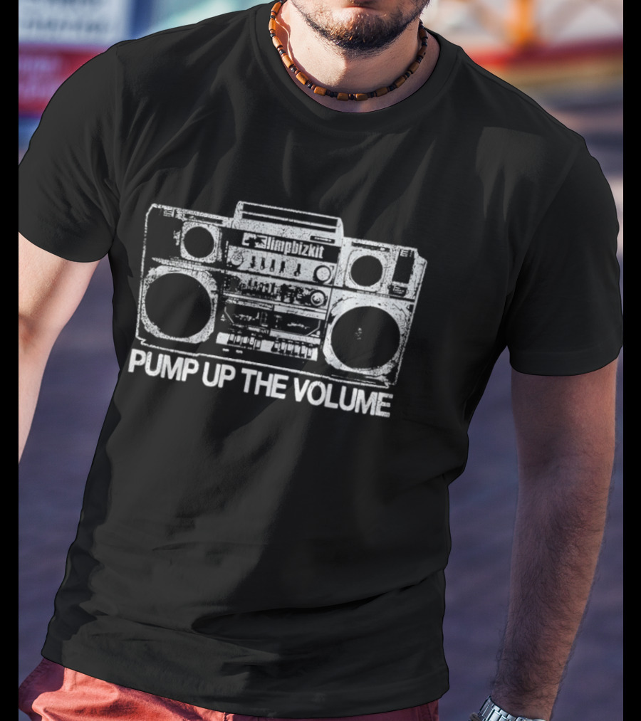 Limp Bizkit Pump Up The Volume Boombox 2026 Tour T-Shirt