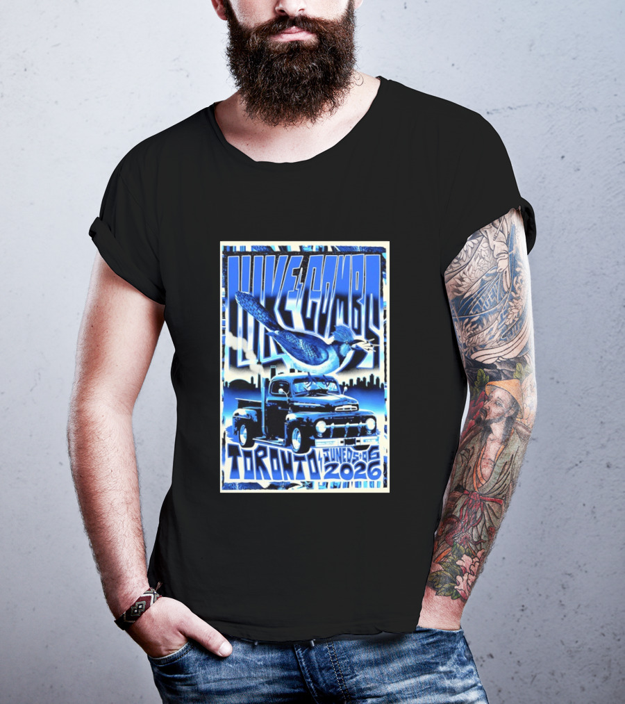 Luke Combs Toronto June 6 2026 Blue Jay Truck Concert Tour T-Shirt