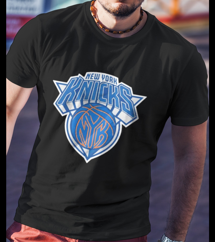 New York Knicks 2026 Blue Basketball Team T-Shirt
