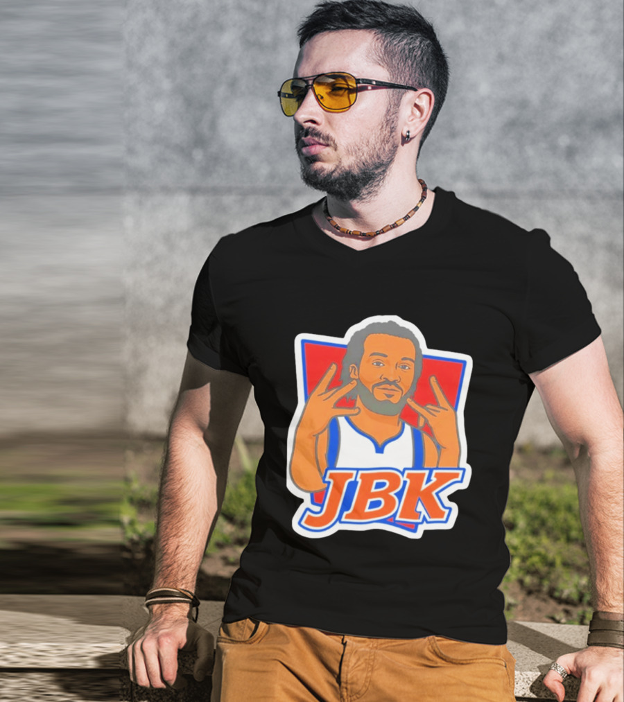 New York Knicks Jalen Brunson JBK Caricature T-Shirt