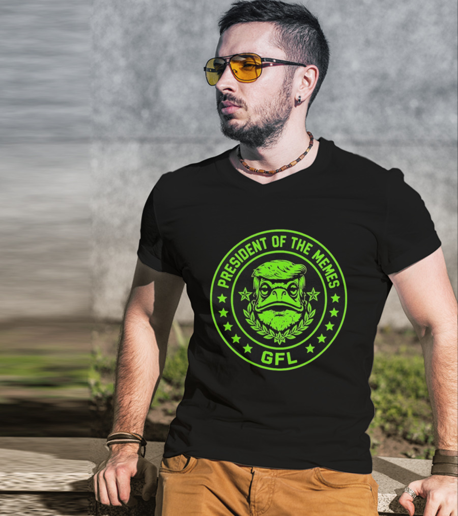 President Of The Memes GFL Donald Trump Bird T-Shirt