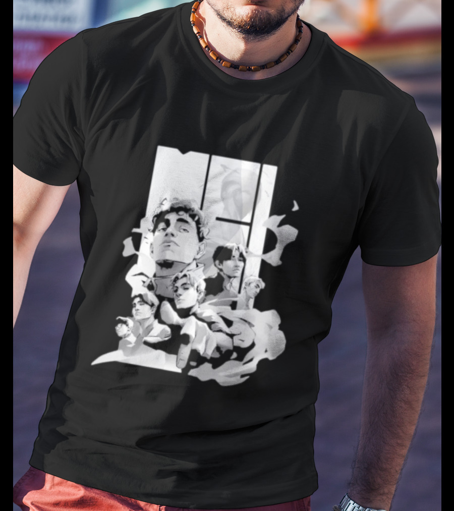 MSI Piece Of History Faces And Figures T-Shirt