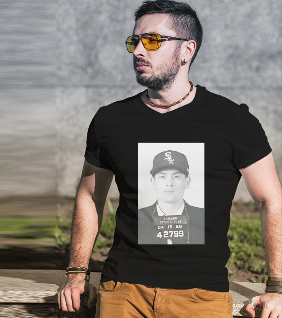 Chicago White Sox Scott Radinsky Chicago Sports Bums 42799 T-Shirt