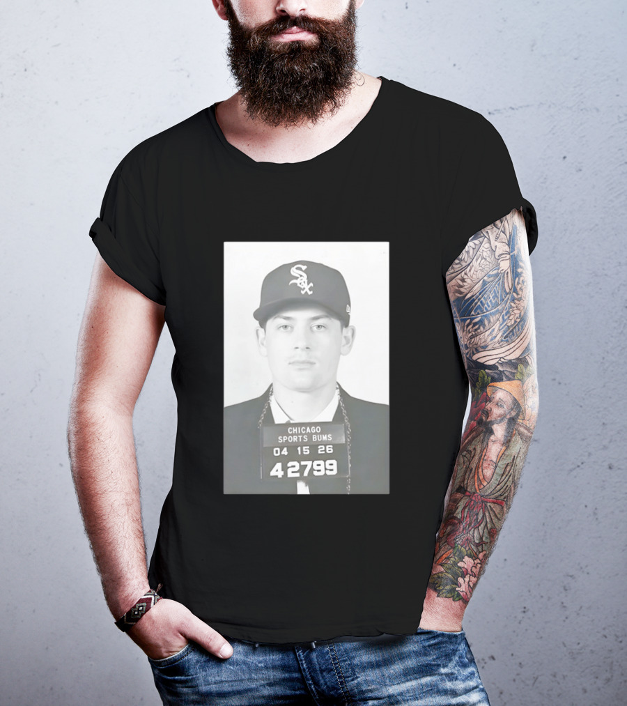 Chicago White Sox Scott Radinsky Chicago Sports Bums 42799 T-Shirt